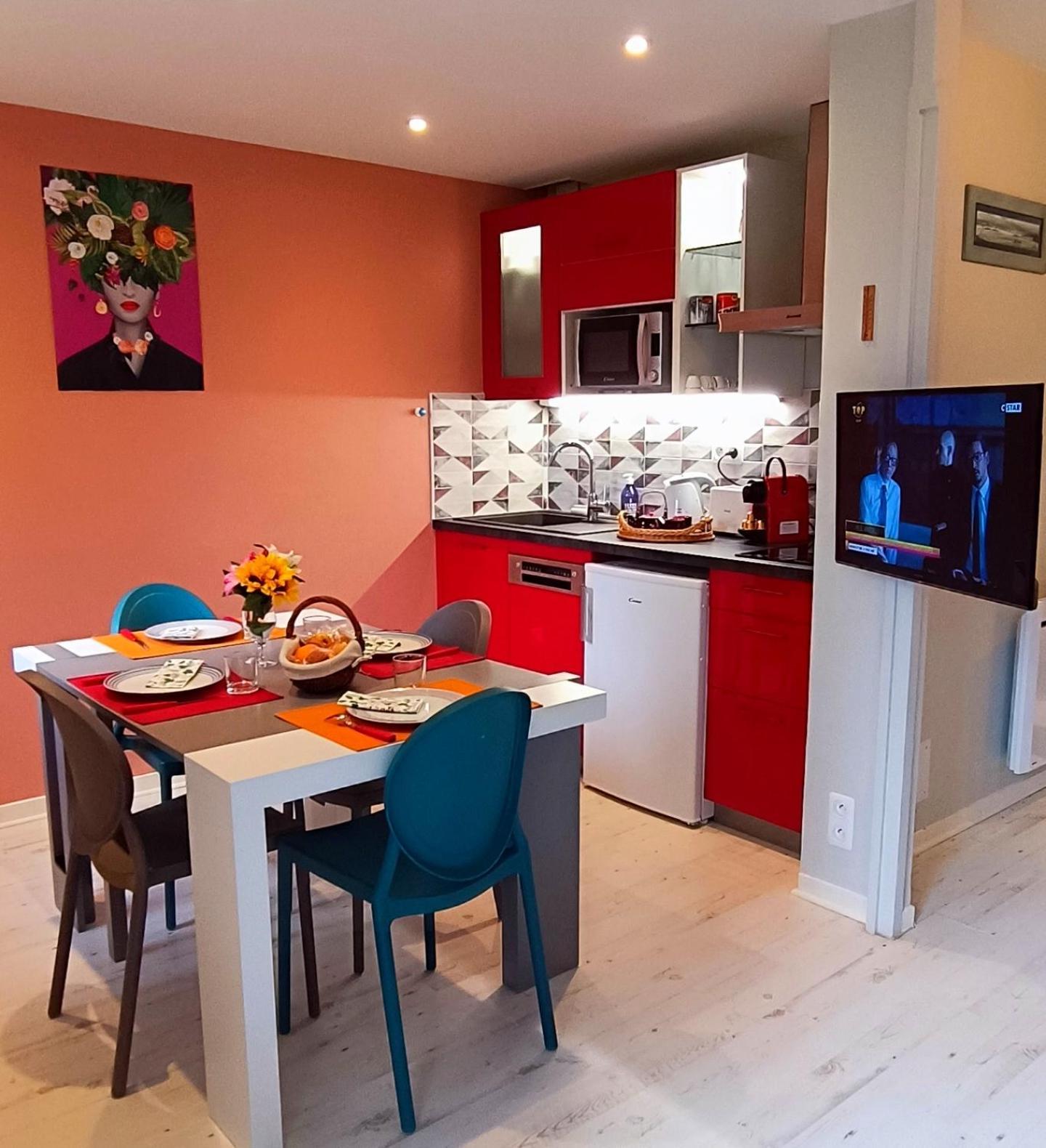 Studio Proche Plage - Parking Gratuit Et Prive - Terrasse Et Petit Jardin Cloture クルル・シュル・メール エクステリア 写真
